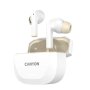 CANYON Slušalice HEXAGON 7 TWS ANC+ENC Wireless Charge White Beige - slika 3