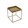 HANAH HOME Sto za kafu Shb 018 A Zlatna boja - slika 3