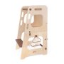 CLASSIC WORLD Drvena visoka stolica toranj sa tablom - slika 4