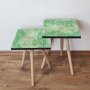 HANAH HOME Set 2 stočića 2Shp245 Green - slika 1