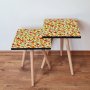 HANAH HOME Set 2 stočića 2Shp248 Multicolor - slika 1