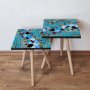HANAH HOME Set 2 stočića 2Shp256 Multicolor - slika 1