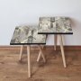HANAH HOME Set 2 stočića 2Shp265 Grey - slika 1