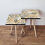 HANAH HOME Set 2 stočića 2Shp271 Beige - slika 1