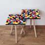 HANAH HOME Set 2 stočića 2Shp276 Multicolor - slika 1