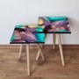 HANAH HOME Set 2 stočića 2Shp282 Multicolor - slika 1