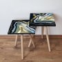 HANAH HOME Set 2 stočića 2Shp286 Multicolor - slika 1