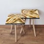 HANAH HOME Set 2 stočića 2Shp295 Multicolor - slika 1