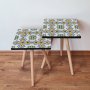 HANAH HOME Set 2 stočića 2Shp30 Multicolor - slika 1