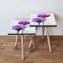 HANAH HOME Set 2 stočića 2Shp311 Purple - slika 1