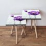 HANAH HOME Set 2 stočića 2Shp312 Lilac - slika 1