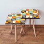 HANAH HOME Set 2 stočića 2Shp322 Multicolor - slika 1