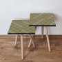 HANAH HOME Set 2 stočića 2Shp324 Gold - slika 1