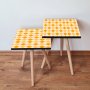 HANAH HOME Set 2 stočića 2Shp326 Orange - slika 1