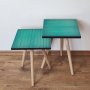 HANAH HOME Set 2 stočića 2Shp333 Turquoise - slika 1