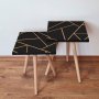 HANAH HOME Set 2 stočića 2Shp334 Black - slika 1