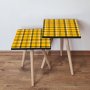 HANAH HOME Set 2 stočića 2Shp336 Mustard - slika 1