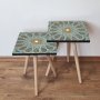 HANAH HOME Set 2 stočića 2Shp340 Multicolor - slika 1