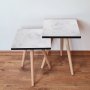 HANAH HOME Set 2 stočića 2Shp341 White - slika 1