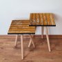 HANAH HOME Set 2 stočića 2Shp343 Camel - slika 1