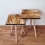 HANAH HOME Set 2 stočića 2Shp346 Brown - slika 1