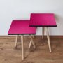 HANAH HOME Set 2 stočića 2Shp366 Fuchsia - slika 1