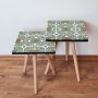 HANAH HOME Set 2 stočića 2Shp39 Multicolor - slika 1