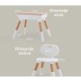 BBO SET DECIJI STO I STOLICA - NATUR - slika 1