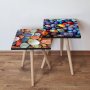HANAH HOME Set 2 stočića 2Shp401 Multicolor - slika 1