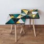 HANAH HOME Set 2 stočića 2Shp417 Multicolor - slika 1