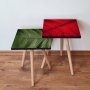 HANAH HOME Set 2 stočića 2Shp420 Green - slika 1
