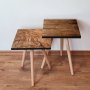 HANAH HOME Set 2 stočića 2Shp425 Brown - slika 1