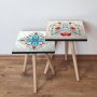 HANAH HOME Set 2 stočića 2Shp432 Multicolor - slika 1