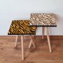 HANAH HOME Set 2 stočića 2Shp434 Orange - slika 1