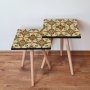 HANAH HOME Set 2 stočića 2Shp44 Brown - slika 1