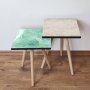 HANAH HOME Set 2 stočića 2Shp443 Green - slika 1
