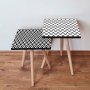 HANAH HOME Set 2 stočića 2Shp447 Black - slika 1