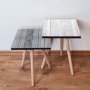 HANAH HOME Set 2 stočića 2Shp449 Grey - slika 1