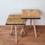 HANAH HOME Set 2 stočića 2Shp451 Camel - slika 1