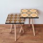 HANAH HOME Set 2 stočića 2Shp467 Orange - slika 1