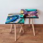 HANAH HOME Set 2 stočića 2Shp486 Multicolor - slika 1