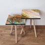 HANAH HOME Set 2 stočića 2Shp488 Multicolor - slika 1