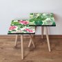 HANAH HOME Set 2 stočića 2Shp494 Pink - slika 1