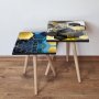 HANAH HOME Set 2 stočića 2Shp495 Multicolor - slika 1