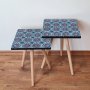 HANAH HOME Set 2 stočića 2Shp50 Multicolor - slika 1