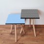 HANAH HOME Set 2 stočića 2Shp504 Blue - slika 1