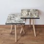 HANAH HOME Set 2 stočića 2Shp508 Grey - slika 1