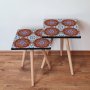 HANAH HOME Set 2 stočića 2Shp51 Multicolor - slika 1