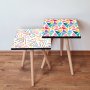 HANAH HOME Set 2 stočića 2Shp514 Multicolor - slika 1