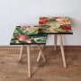 HANAH HOME Set 2 stočića 2Shp521 Multicolor - slika 1